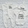 Personalised Premature Baby Clothes | Tiny Baby Gifts, thumbnail 4 of 5