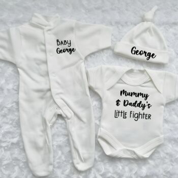 Personalised Premature Baby Clothes | Tiny Baby Gifts, 4 of 5