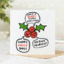 'Berry Merry' Christmas Card, thumbnail 1 of 2