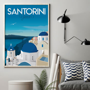 Santorini Art Print, 4 of 4