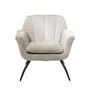 Bourne Chenille Grey Cocktail Chair, thumbnail 3 of 7