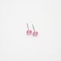 Pink Earings Bridesmaid Gift, thumbnail 5 of 6