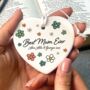 Personalised Best Mum Ever Flower Power Decoration, thumbnail 1 of 2