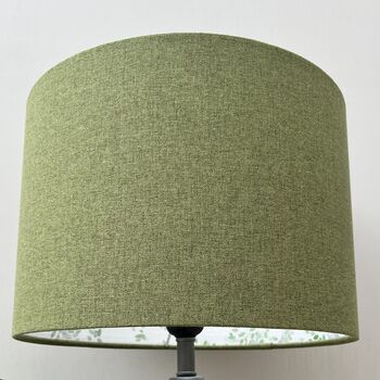 Douglas Amazon Green Tree Print Double Sided Lampshades, 5 of 7