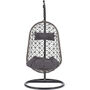 Rattan Wicker Outdoor Hanging Cocoon Egg Swing Chair, thumbnail 2 of 8