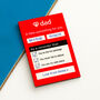 Personalised Fridge Magnet For Dad, thumbnail 2 of 3