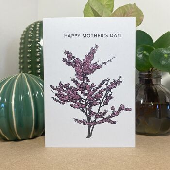 Mother's Day Card Cherry Blossom Tree, 3 of 3