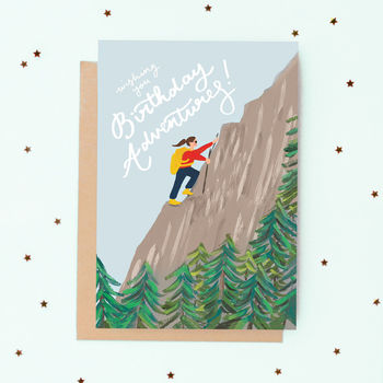 Birthday Adventures Card By Jade Fisher | notonthehighstreet.com