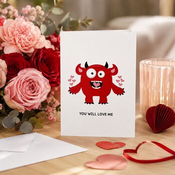 Funny Monster Valentine’s Card, 4 of 6