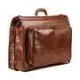 Finest Italian Leather Suit Carrier. 'The Rovello', thumbnail 5 of 12