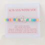 Back To School Beaded Heart Bracelet, thumbnail 1 of 6