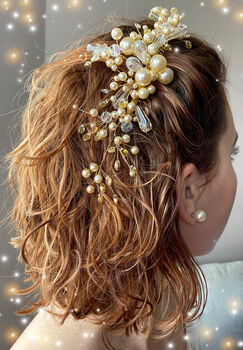 The Leena Bridal Hair Comb, 11 of 12