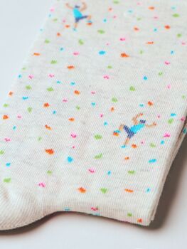 The Wall: Bright – Luxury Bouldering Themed Socks, 3 of 8