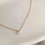 Rising Star Naked Diamond Solitaire Necklace, thumbnail 5 of 10