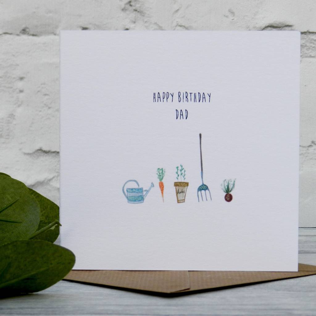 Personalised Gardening Birthday Card By Paper Pocket