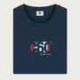 Nought To Sixty Navy Motorsport Long Sleeve Top, thumbnail 3 of 5