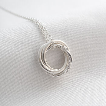Sterling Silver 30th Birthday Necklace Hallmarked, 3 of 12