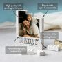 Personalised First Christmas Photo Block For Dad, thumbnail 4 of 9
