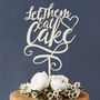 'Let Them Eat Cake' Personalised Cake Topper, thumbnail 6 of 7