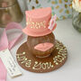 Terry’s Chocolate Orange® Pink Hat And Lips On A Plaque, thumbnail 1 of 11