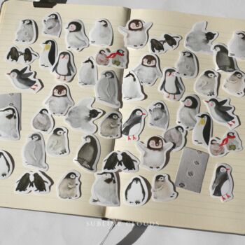 Christmas Penguin Stickers, 4 of 6