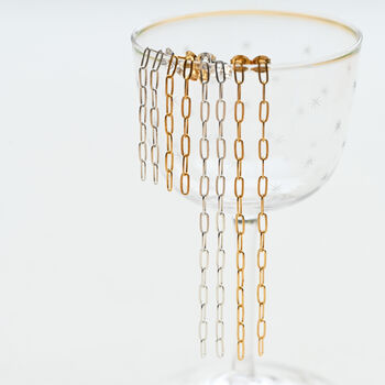 Timeless Paperclip Earrings, 6 of 9