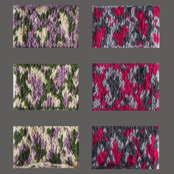 Leopard Print Cushion Cover Knitting Kit, 8 of 12
