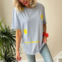 Keep Smiling Smiley Organic Cotton T Shirt, thumbnail 6 of 7