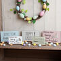 Easter Wooden Sign, Tiered Tray Decor, thumbnail 1 of 3