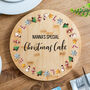 Personalised Christmas Treats Serving Board, thumbnail 2 of 5