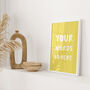 Personalised Wall Art Quote Print, thumbnail 5 of 6