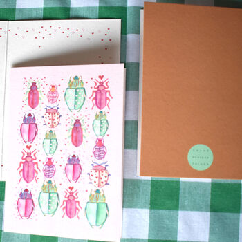 Love Bug Greetings Card, 2 of 3