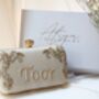 Ivory Personalised Rose Lock Clutch, thumbnail 2 of 2