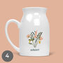 Personalised Vase Flower Jug Gift For Her Mum Nanny, thumbnail 6 of 6