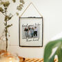 'Find Your Tribe' Personalised Hanging Frame, thumbnail 2 of 6