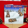 Eight Rabbit Christmas Cards With Charity Donation, thumbnail 4 of 6