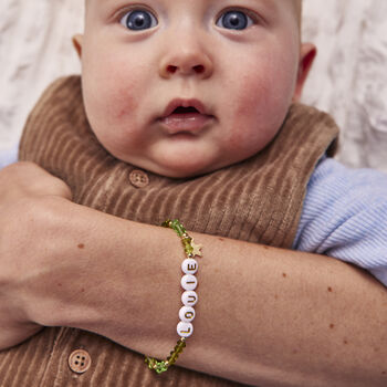 Personalised Crystal Stretch Charm Bracelet, 8 of 9