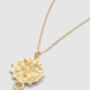 14 K Gold Goddess Pearl Pendant Necklace, thumbnail 2 of 6