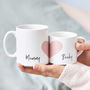 Mummy And Me Personalised Mug Set, thumbnail 1 of 5