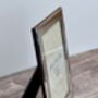Beltrami Silver Plated Hexagonal Patterned Photo Frame, thumbnail 3 of 3