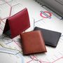 Personalised Leather Travel Card / ID Holder, thumbnail 4 of 12