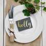 Personalised Gold And Silver Wedding Place Settings, thumbnail 1 of 4