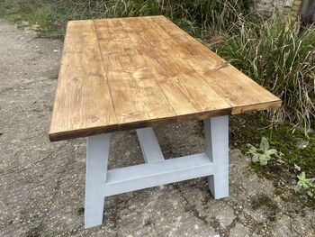 Reclaimed Timber Dining Room Table, 12 of 12