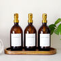 Set Of Three Amber Bathroom Bottles Choice Of Metal Pump Colour, thumbnail 5 of 11