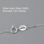 Sterling Silver Minimalist Sparkle Disk Chain Choker Necklace, thumbnail 5 of 12