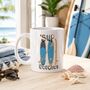 Sup Beaches Paddleboard Mug Gift, thumbnail 2 of 6