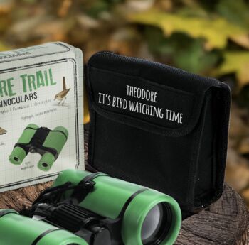 Personalised Children's Binoculars With Pouch, 5 of 5