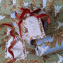 Christmas Wrapping Paper Set Cherub Design, thumbnail 9 of 10