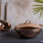 Hand Hammered Copper Stew Pot With Lid, thumbnail 3 of 6