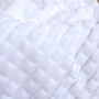 Personalised White Embossed Baby Blanket, thumbnail 8 of 8